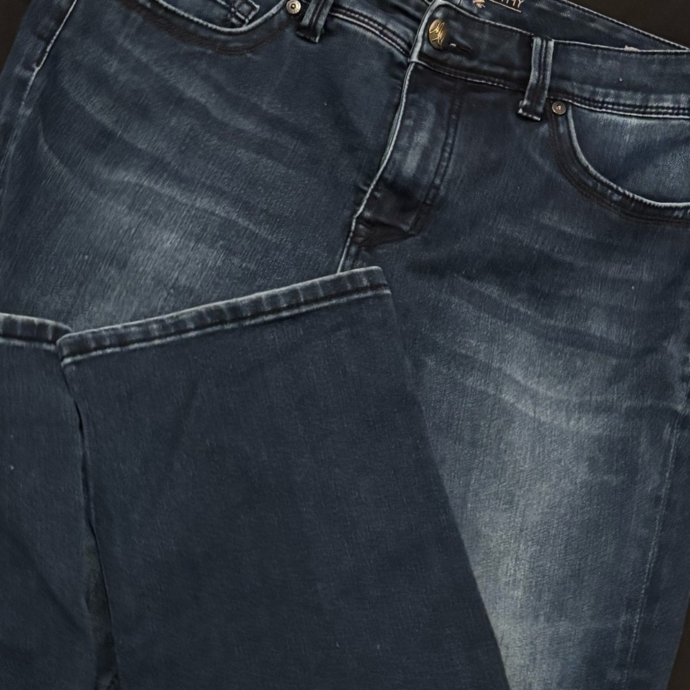 Melissa McCarthy Dark Blue Women's Straight Jeans